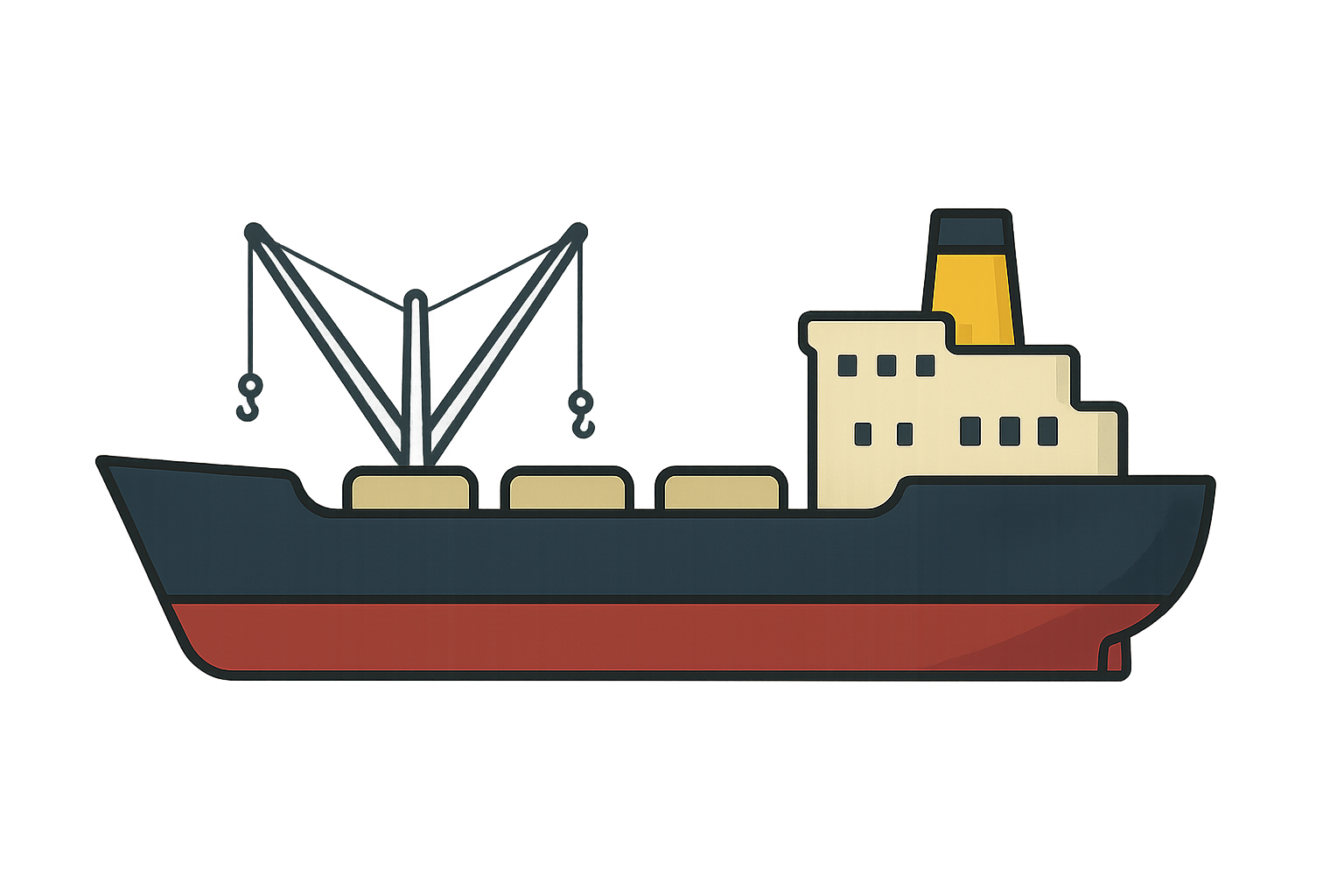 Moving ship